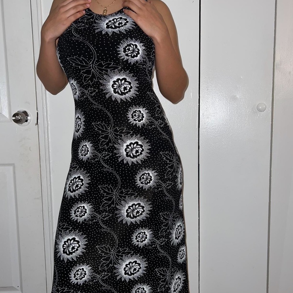 Beautiful vintage dresss by diamonds